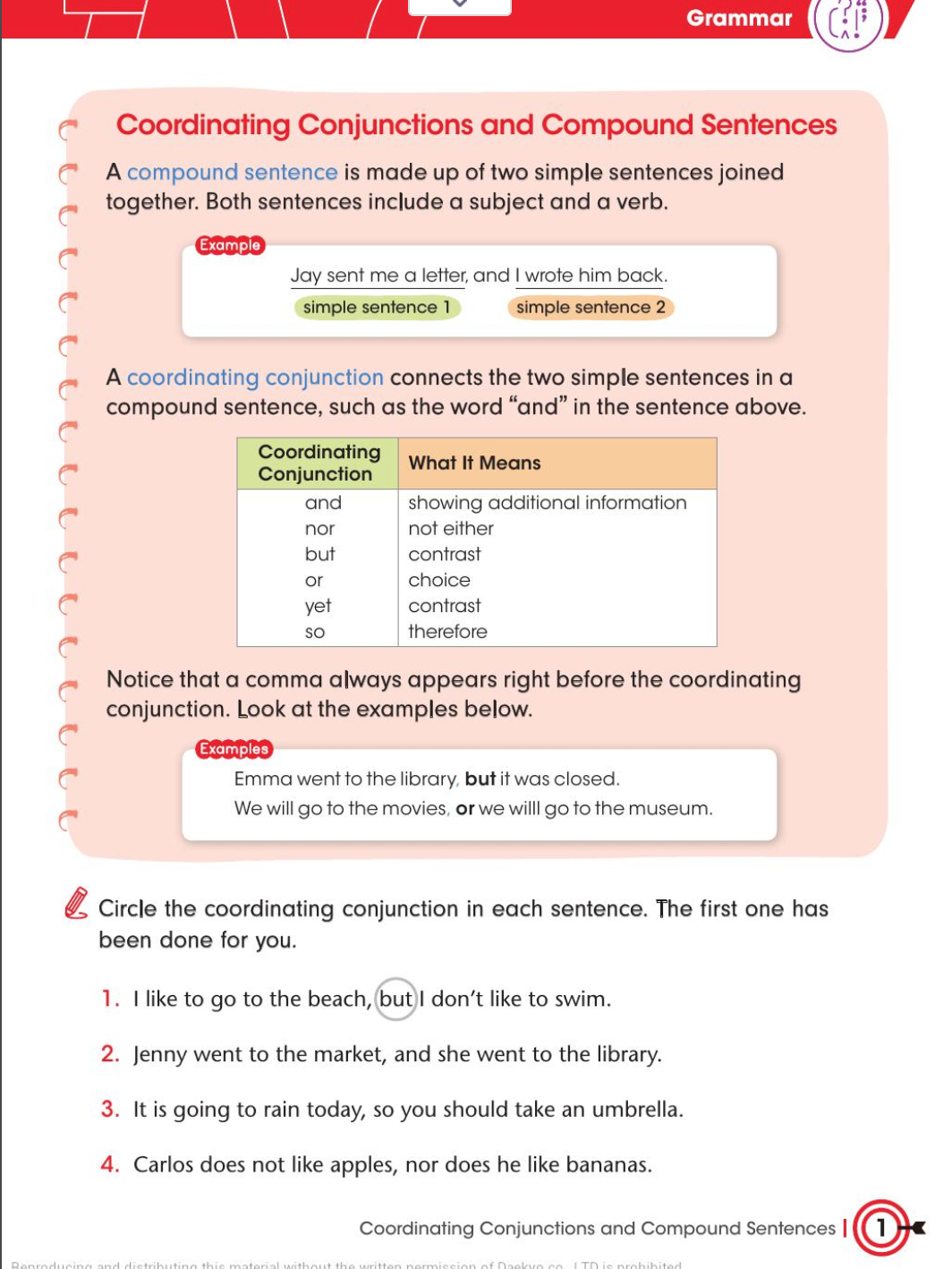 Grammar Eye Level G 2 Detailed Explanation of Grammar Concept and examples